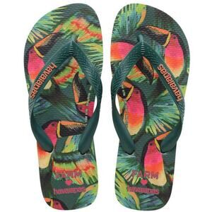 Havaianas x FARM Rio, the Toucan Flip Flops Size 9/10 W